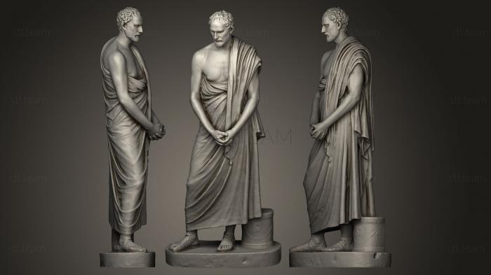 Статуи античные и исторические Демосфен